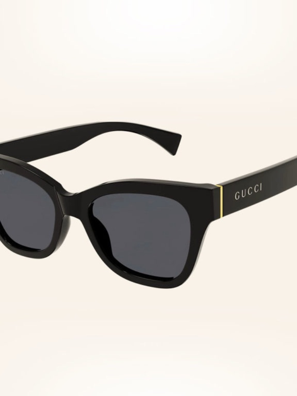 Womenโs gucci gg1133s sunglasses - black, gold & grey
